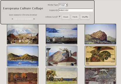 Europeana Culture Collage